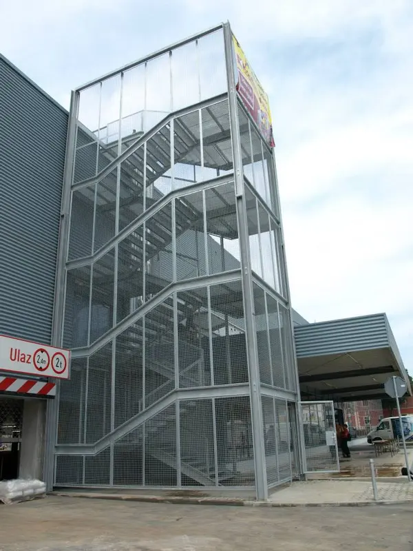 Fire escape stairs – MKV d.o.o.